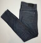 G-Star RAW Japanese Fabric Denim Skinny Jeans Men’s 33x32 Dark Wash Revend FWD