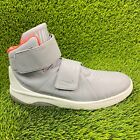 Nike Marxman Mens Size 11 Gray HIgh Top Athletic Shoes Sneakers 832764-002