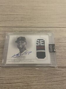 2020 Topps Dynasty Xander Bogaerts Game Used Patch Auto 3/5
