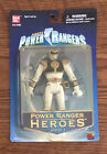 Power Rangers Heroes Series 3 White Ranger RARE Kay Bee Toys MMPR Figure Tommy