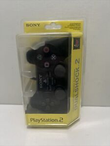 Sony PlayStation 2 Dual Shock Analog Controller - Black Sealed Clean