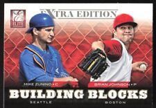 2012 Panini Elite Extra Edition Building Blocks Brian Johnson/Mike Zunino #8