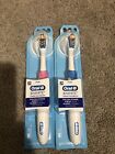 Oral-B 3D White Action Battery Power Electric Toothbrush 2-Pack