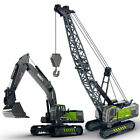 1:55 Engineering Vehicle Toy Excavator Crawler Crane Tower Crane Model Kids Toys