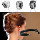 2 Pcs Women Hair Styling Updo Donut Bun Clip Tool French Twist Maker Holder Hot
