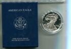 1997 P AMERICAN SILVER EAGLE DOLLAR PROOF COIN ORIGINAL BOX 1676S