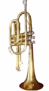 king 602 trumpet Cornet.with vincent Baha Mouthpiece