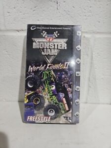 Monster Jam World Finals II Freestyle SEALD VHS Monster Truck Excitement Rare