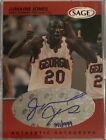 New ListingJumaine Jones Georgia Basketball Autograph Sage Rookie Card /999 AUTO 1999 RC