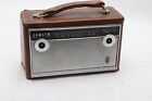 Zenith Deluxe Royal 755G with Brown Leather Case - MISSING KNOBS - GB1