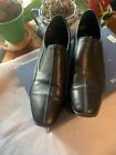 Mens Size 11 Material London Notting Black Leather Slip On Dress Shoes Italy