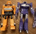 Masterpiece Transformers MP-35 GRAPPLE and MP-29 SHOCKWAVE LOT (LOOSE/COMPLETE)