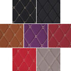 Faux Leather Foam Fabric Diamond Quilted Auto Headliner Upholstery, Sold by Yard