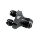 10AN to AN6 to 6AN Y Fuel Block Fitting Junction Coupler Adapter -10/-6/-6