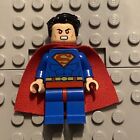 LEGO Superman Minifigure DC Super Heroes Red Eyes G