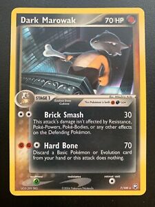Dark Marowak 7/109 Regular Rare Pokemon Trading Card