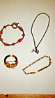 Vintage Estate Jewelry LOT Bracelets & Brooch ,Sarah Coventry Nice Lot