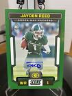 New ListingJayden Reed (Auto) Green Bay Packers 2023 ROOKIE Great shape HOT