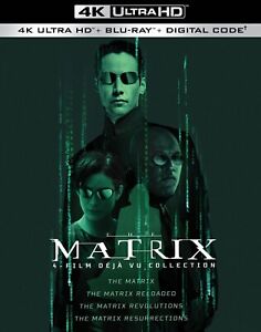 The Matrix Collection 4K UHD Blu-ray  NEW