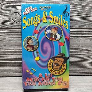 Joe Scruggs - Joe's First Video Songs & Smiles - Rare VHS Tape - New Sealed