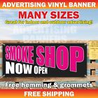 SMOKE SHOP Advertising Banner Vinyl Mesh Sign oil tobacco cigarettes hookah vape
