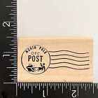 Stamp Francisco North Pole December Christmas Postmark Wood Mounted Rubber Stamp