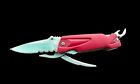 Vintage BUCK Knife Whittaker 730 X-Tract  5 in 1 Multi-Tool Pliers Red