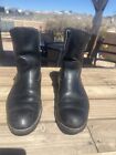 Vintage RED WING Black Leather Pecos Western/Work Boots Mens Size 12+
