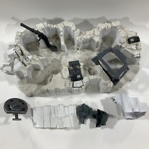 STAR WARS HOTH IMPERIAL ATTACK BASE PLAYSET KENNER 1980 INCOMPLETE AS IS