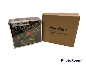 Pro-Safe Acrylic Display Case Pokemon Elite Trainer Box UV Protected ETB 34102