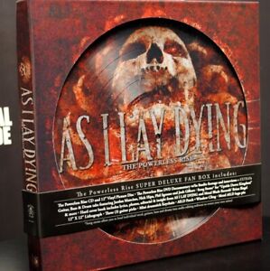 As I Lay Dying - The Powerless Rise SUPER DELUXE FAN BOX SET- Vinyl, CD, DVD +++