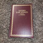Lectures to My Students C.H. Spurgeon Old Time Gospel Hour HC Book Vintage