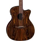 Luna Gypsy Exotic Caidie Grand Concert Acoustic-Electric Guitar Gloss Natural