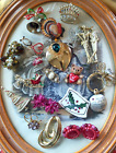 20 Vintage  Rhinestone Brooch Earring Lot Variety W.Germany Gerry's Some Signed
