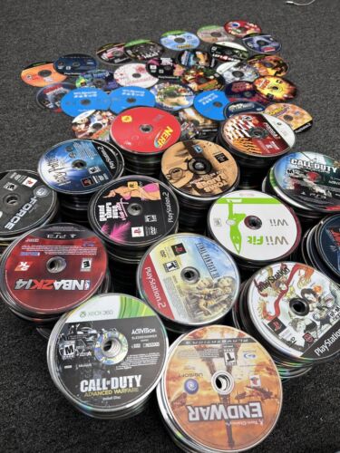 New ListingHuge Retro Video Game Loose Disc Lot 1375! Mix Nintendo Wii Xbox Playstation