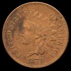 1878 INDIAN HEAD CENT ✪ XF EXTRA FINE ✪ 1C PENNY SCARCE COIN G92 ◢TRUSTED◣