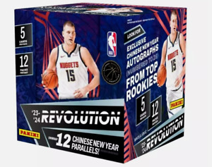 2023-24 Panini Revolution Basketball NBA Chinese New Year SEALED Box Wemby
