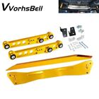 New Gold Rear Lower Control Arms Tie Bar Subframe Brace For 92-95 Honda Civic EG