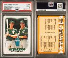 1988 TOPPS TIFFANY M MCGUIRE J CANSECO ATHLETIC'S LEADERS 88 #759 PSA 9