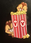 New ListingDisney SHANGHAI  Chip and Dale on Popcorn Bucket 2016 MOVING PIN