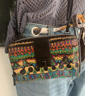 Sakroots clutch crossbody wristlet wallet smartphone purse mint