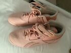 reebok high top sneakers womens pink, Size 8..❤️