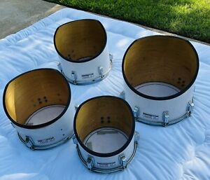 Jupiter Vintage 1970’s Cutaway Drum Set Of 4 - 10, 12, 13 & 14” As Is