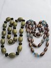 Vintage Estate 1950s Hong Kong Lot Of Two Necklaces
