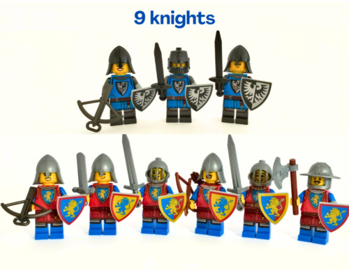 NEW Lego Castle Knights Mega Minifigure Battle Pack - Lion Knights Castle 10305