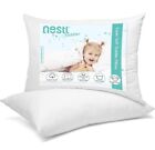 Nestl Kids Toddler Pillow - Baby Pillows for Sleeping - Small Pillow Set of 2 -