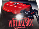 Nintendo Virtual Boy Console System Vintage Retro Game Tested w/ Box + 4 Soft