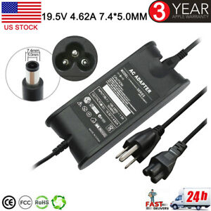 90W Charger For Dell Latitude 5300 5310 5400 5401 5404 5410 5411 Power Adapter