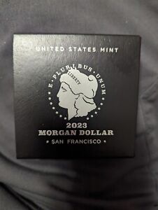 US Mint, 2023 Morgan Silver Dollar, Proof, San Francisco