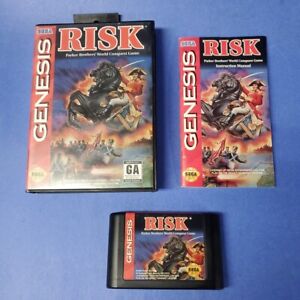 RISK Sega Genesis CIB Authentic Cleaned And Tested